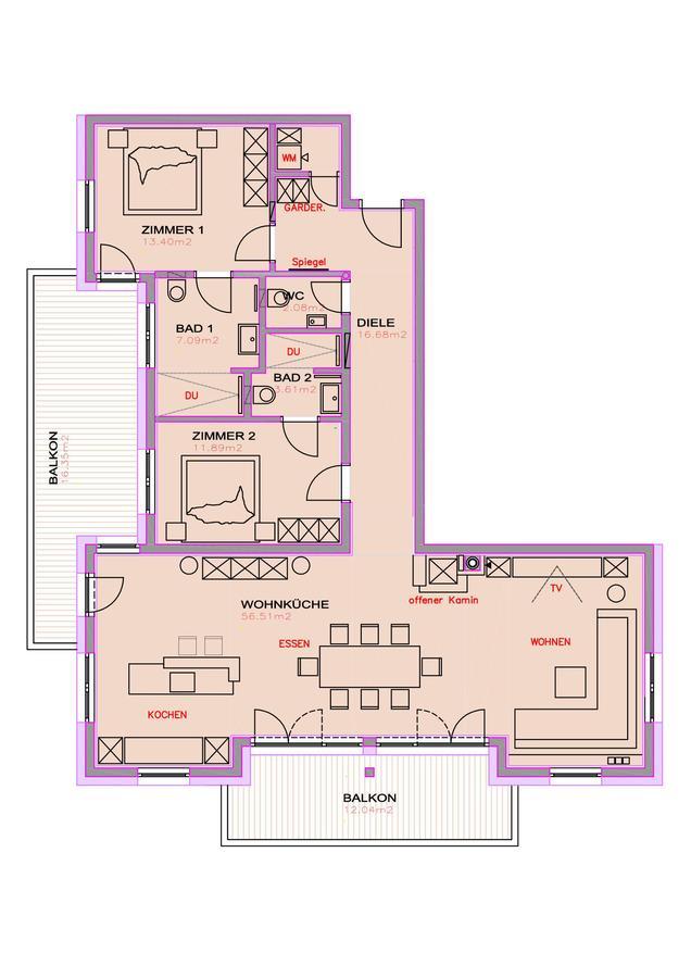 דירות הולרבאך איםפינצגאו Alpin Penthouse Hollersbach מראה חיצוני תמונה